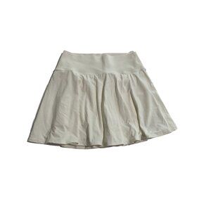 GlowMode Tennis Mini Skirt in White